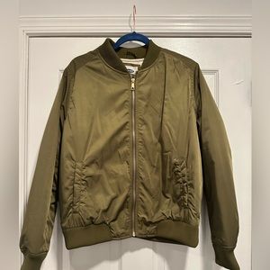Bomber Jacket- Olive Green Size L